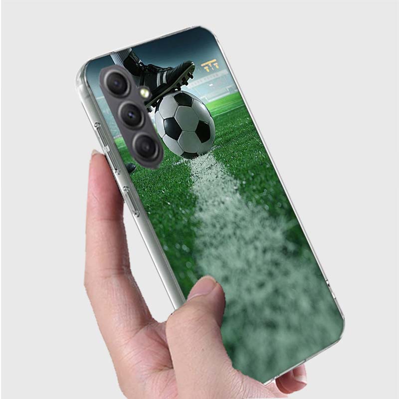 Football Field Phone Case for Samsung A16 A26 A36 A56 A17 A37 A57 A07 A06 A02S A03 A04S A05S Galaxy Note 20 10 A50S A71 A51 A31