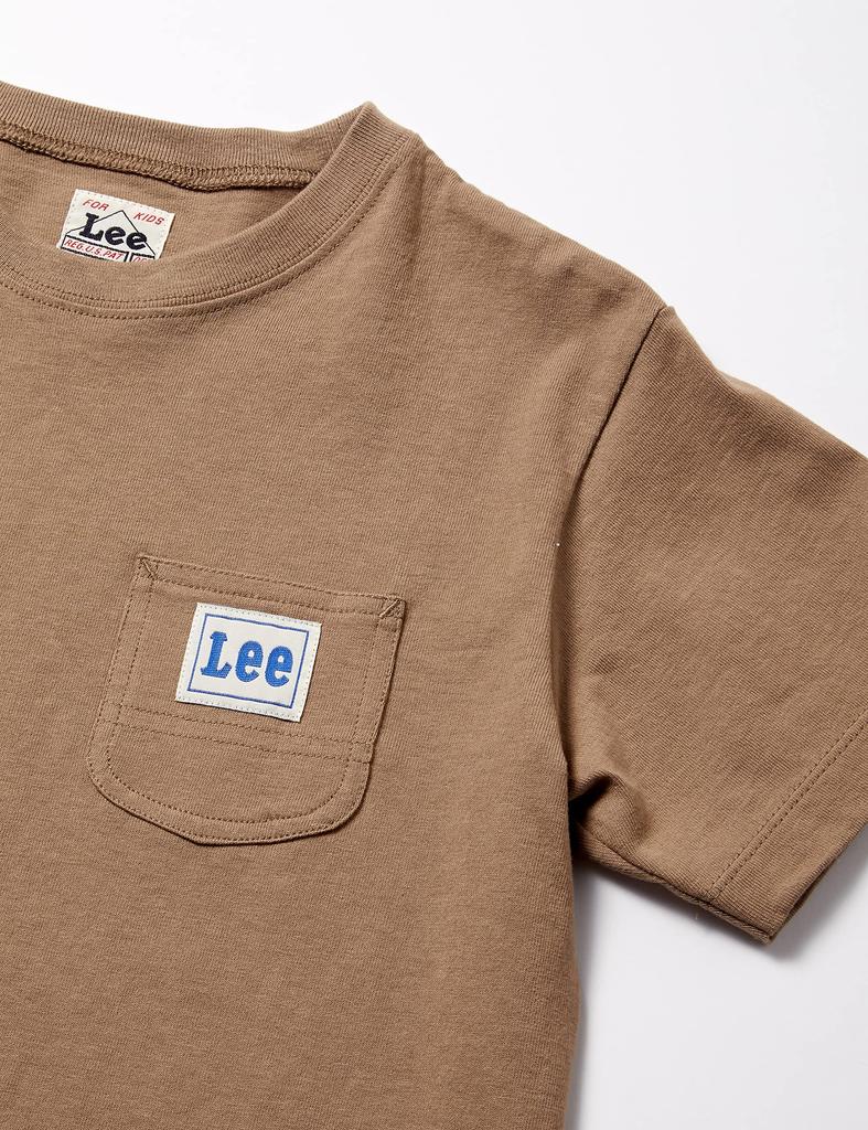 Lee Official Back Print Boys Brown 130 T-Shirt (OVERALL FLASHER) LK0760-327