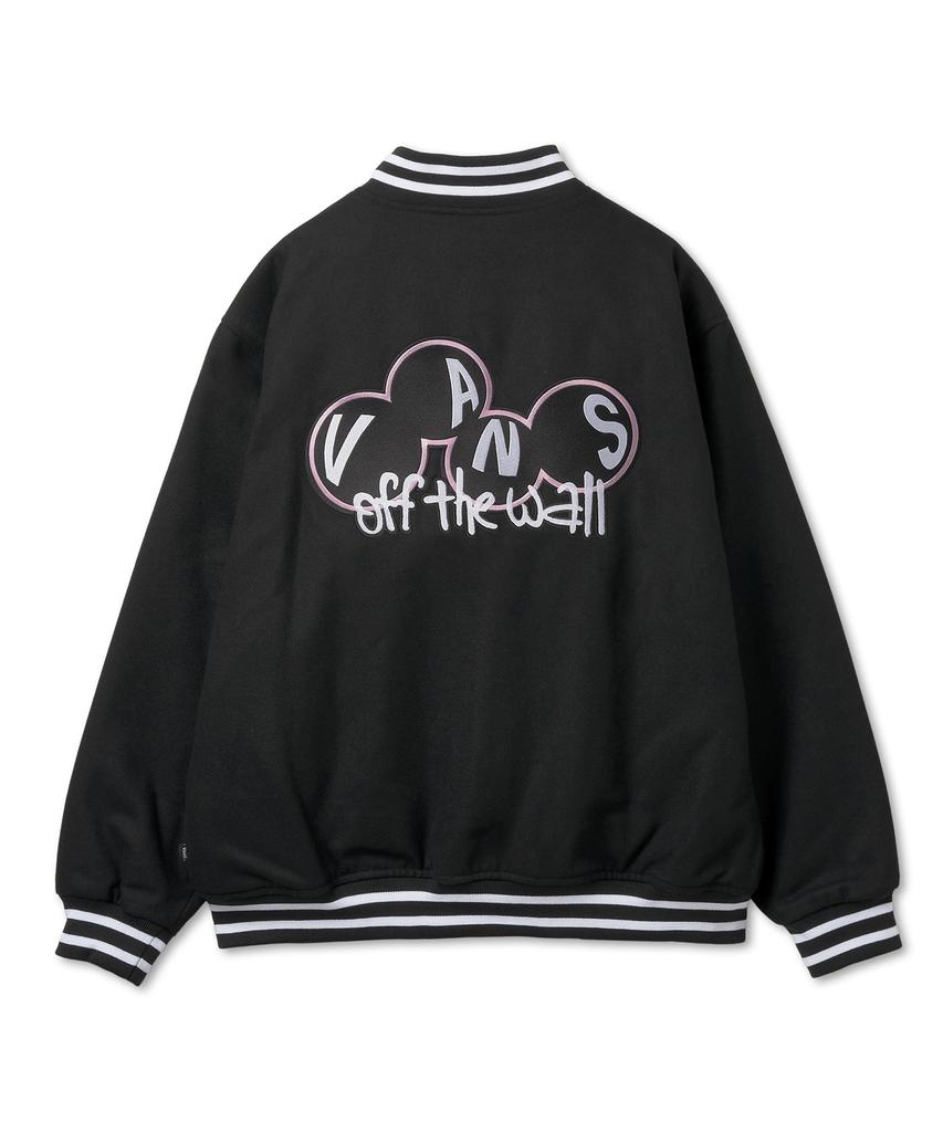 Vans Scuttle Baseball Jacket - Black / Vn000Hmnblk1