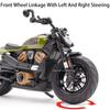 1:12 Sportsters R1 Alloy Motorbike Toy Diecast Model Car Front Wheel Steering Rear Wheel Suspension Motorcycle Boy Birthday Gift