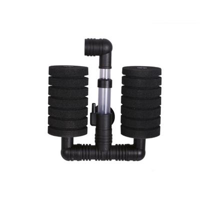 Wall Hanging Double Head Bio Sponge Filter for Aquarium Fish Bowl