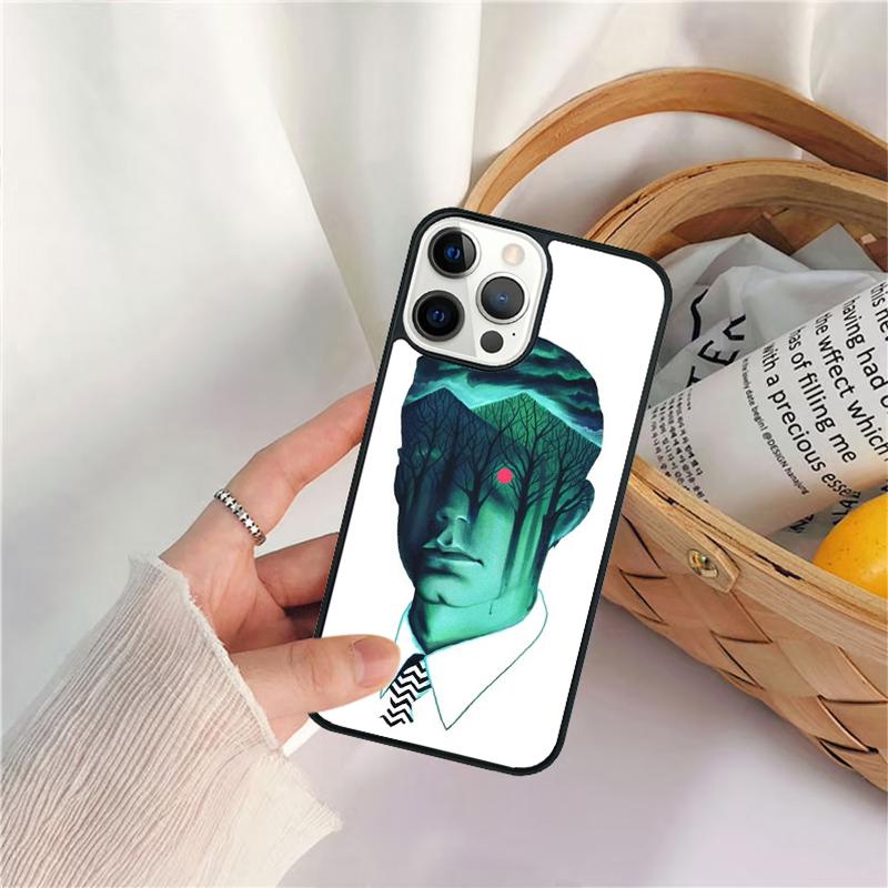 TWIN PEAKS TV Show Phone Case For iPhone 17 Air 16 15 14 11 12 13 Pro MAX Plus coque Cover Shell
