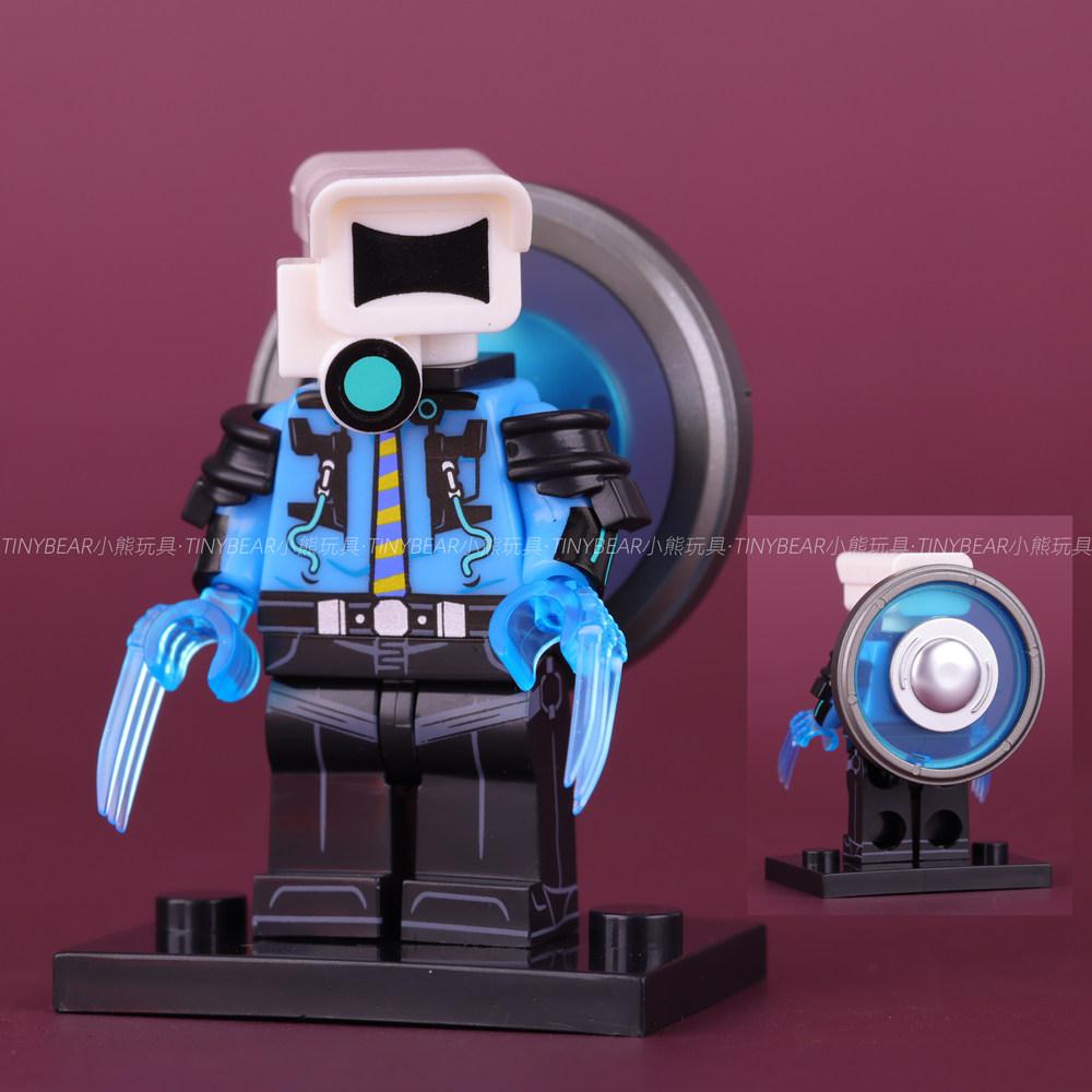 KDL858 Skibidi Toilet Mattoncini Giocattoli con Mini Action Figure