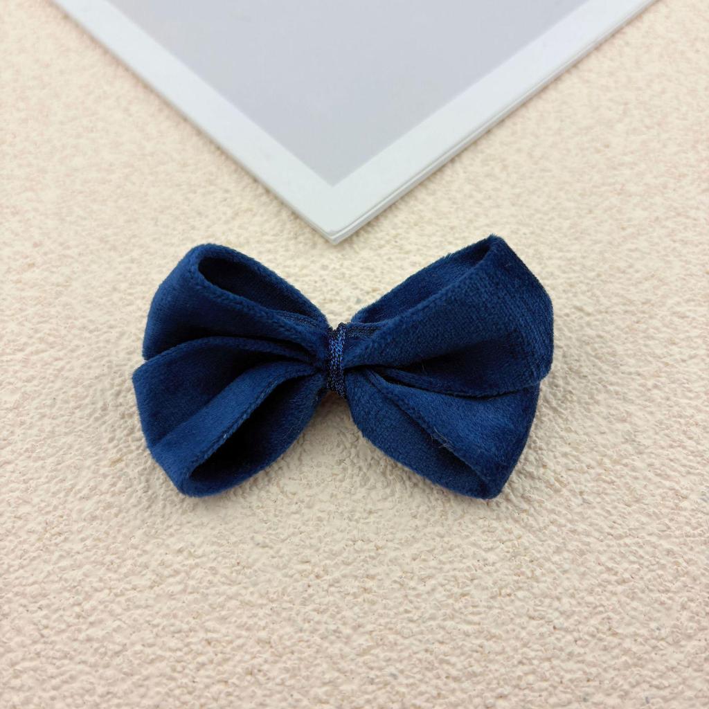 Velvet Bow Wrap Hair Clip: Handmade Claw Clip & Accessories