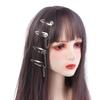 Zinc Zinc Alloy Toy BB Clip Women Hair Accessories Cool Cross Barrette Korean Style Hairpin Punk Hair Clip