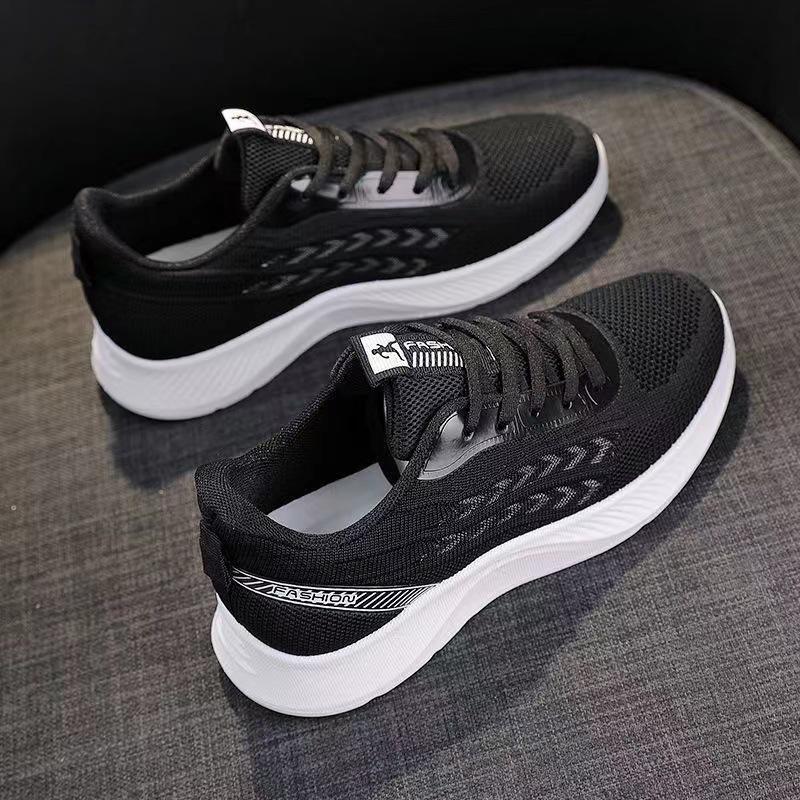 2023 Women's Flyknit Sneakers: Lightweight, Breathable, Durable, Comfortable Soft Sole Running Shoes for Spring and Fall