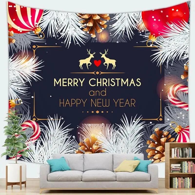 Christmas Tree Simple Style Tapestry Living Room Bedroom Home Christmas Decoration