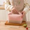 Insulated Crossbody Handbag Lunch Box with Shoulder Strap for Travel and Picnics