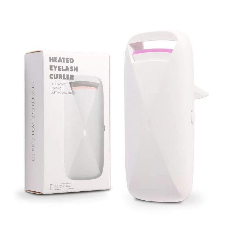 

Портативный щипчик для завивки ресниц, широкоугольный локальный щипчик для завивки ресниц, инструмент для макияжа белый