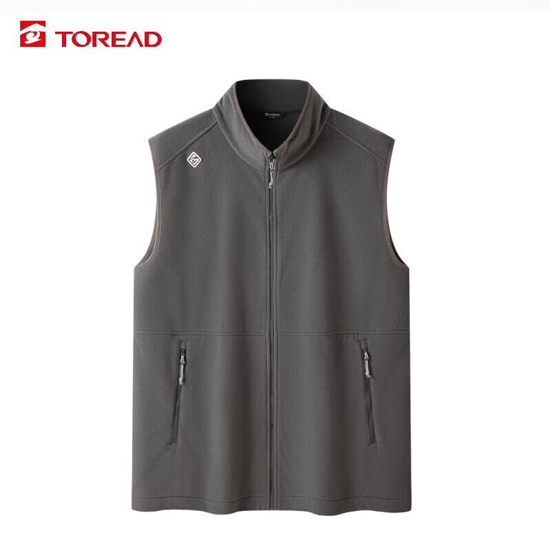 

Toread Men s Outdoor Warm Fleece Anti-static Vest 2XL