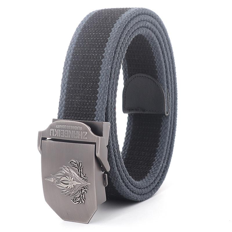 Ζώνη Κανβά με Λογότυπο Warcraft: Unisex Εξωτερική Καθημερινή Τακτική Ζώνη από Κράμα