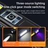 LED Work Light Flashlights USB Rechargeable Flashlight Portable Outdoor Magnetic Hand Torch for COB Work Folding Light