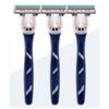 Schick Quatro 4 Titanium Portable Razor (1Pack 3razors) ,Korean Razor Blade