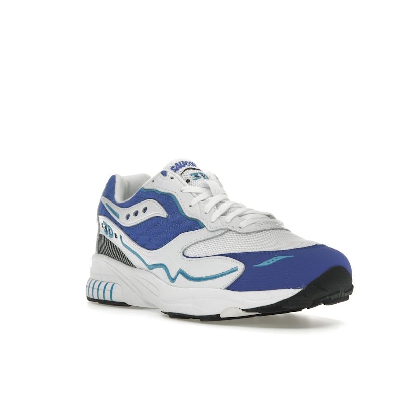Saucony Shadow Original Unisex White Navy Low Top Lifestyle Sneakers S70646-2