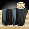Herren Winter warme Wollhose dick Sporthose neue lässige Kordelmode Jogginghose