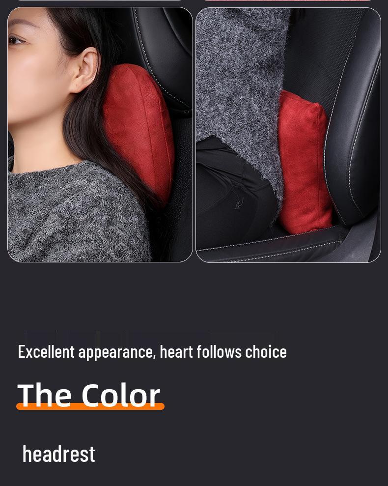 AITO M7 Car Seat Headrest & Lumbar Support Cushion Set