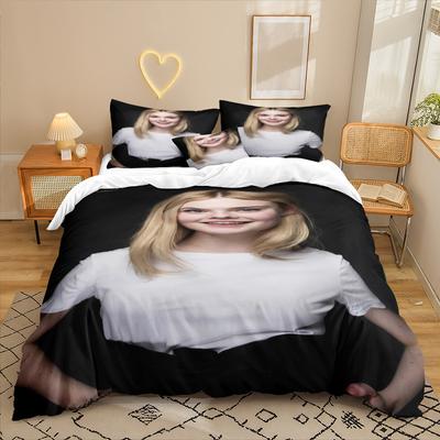 Character Series 3D Digital Printing Three-Piece Bedding Kit Bed Sheet Quilt Cover