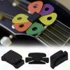 1/2/5PCS Wedgie Bass Guitar Headstock Pick Holder Rubber Pick Headstock Guitar Picks