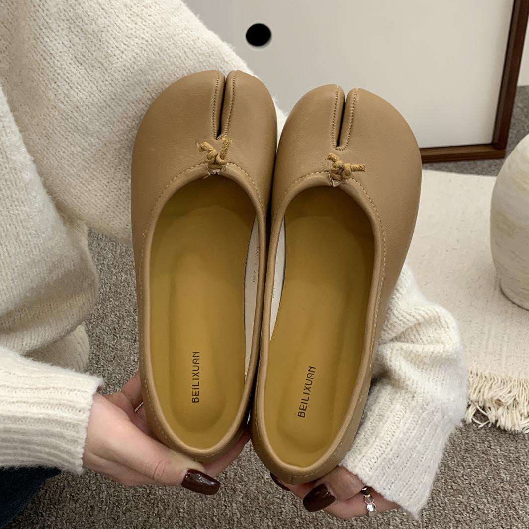 

внутреннее увеличение высоты под носок свиные копытца с мелким вырезом одинарная обувь женская весна и осень новые ретро фея толстая подошва подкова бабушка ш 39