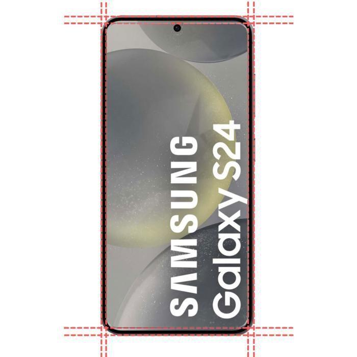Verre Trempé pour Samsung Galaxy S24 [Pack 4] Film Vitre Protection Ecran Phonillico®