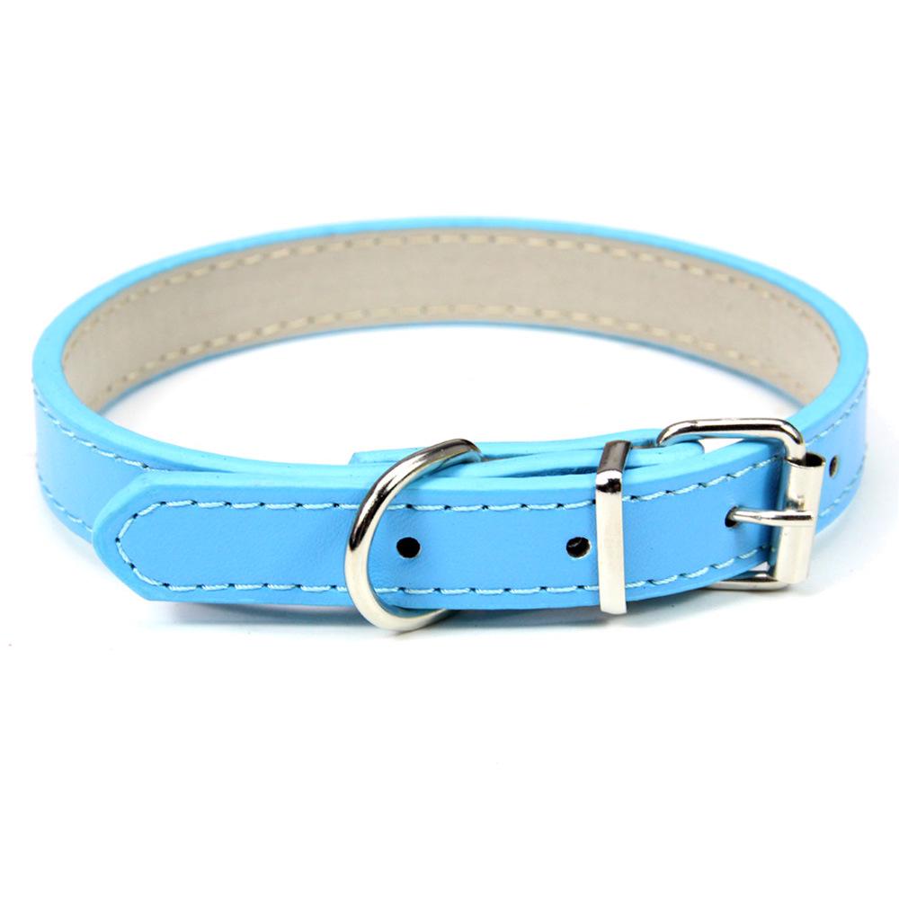 PU Leather Collar for Small & Medium Dogs & Cats - 2024 Pet Accessories