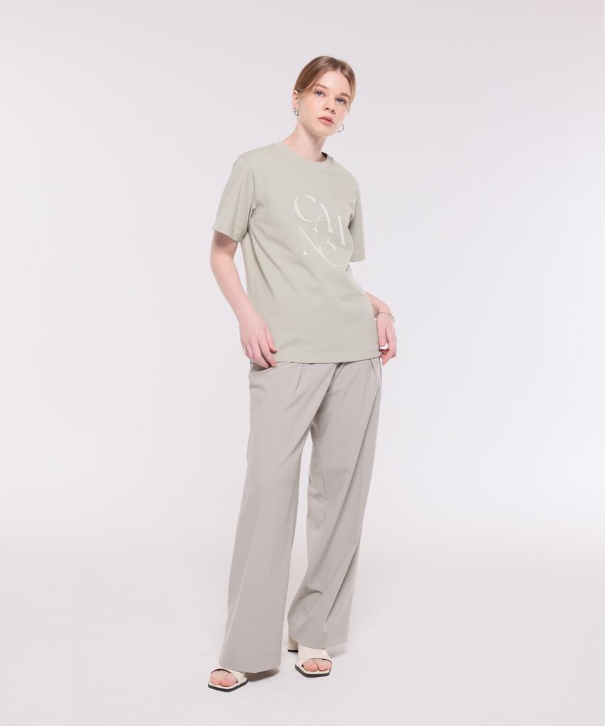 Kankeu Logo Play T-Shirt - Khaki