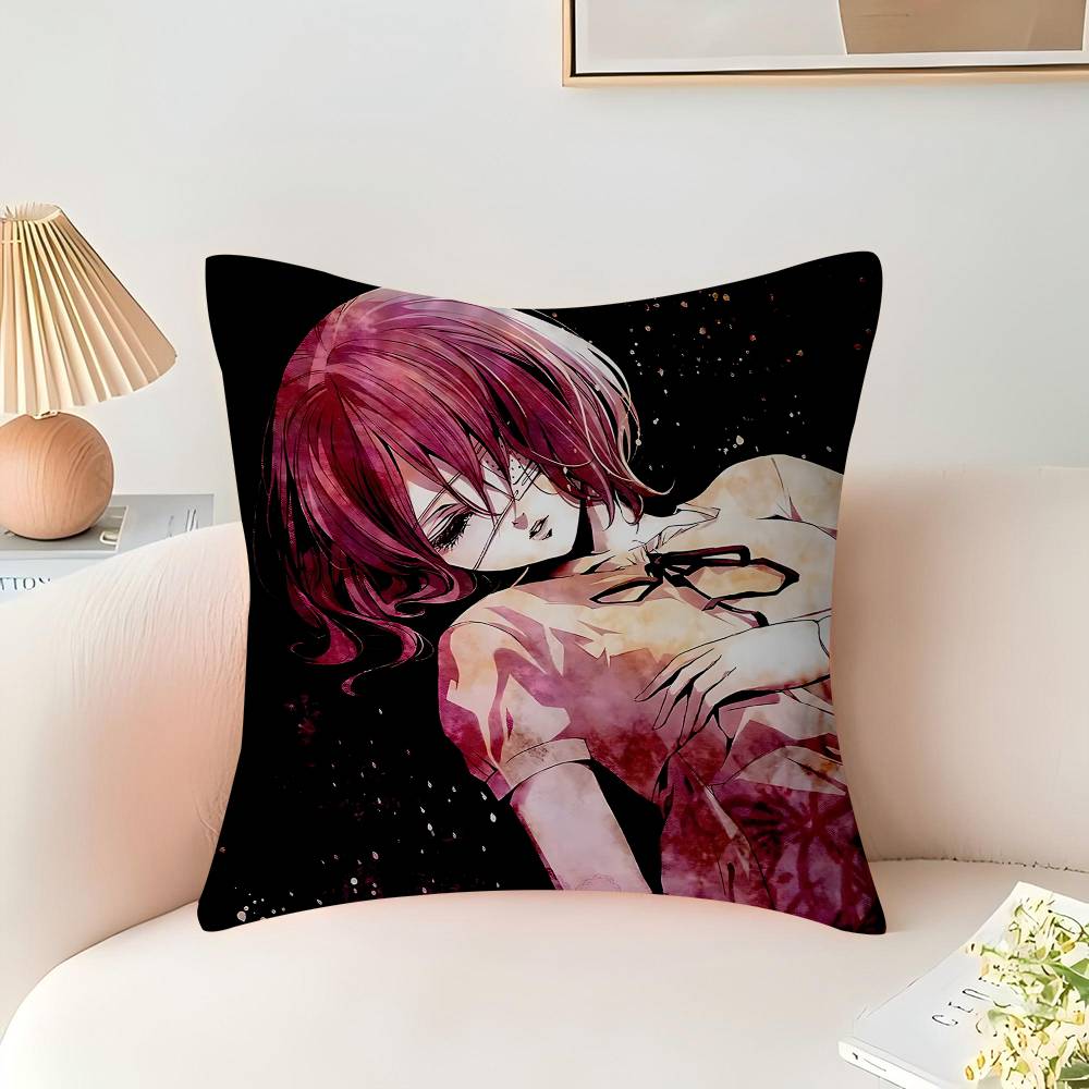 

Anime A-Another Cushion Cover Car Throw Pillow Case For Sofa Car Christmas Gift 40x40cm 45x45cm 16x16Inch