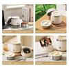 1300ml Stainless Steel Insulated Food Container Lunch Box Separate Lunch Box Office Worker Portable Lunch Bucket Student Vacuum Pot Lunch Portable