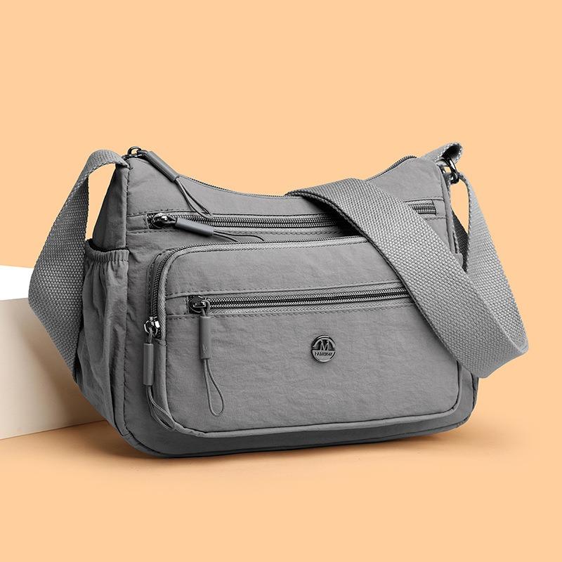 Female Crossbody Single Shoulder Lightweight Nylon Cloth Bag