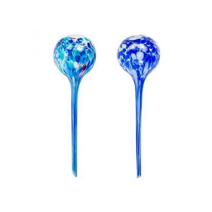 Globes d'arrosage - CELLUSTOP - Verre soufflé - Bleu - 29 cm - Arrosage automatique