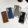 For Samsung Galaxy Z Fold8 Case Stylish Lightning Nappa Texture Magnetic Shockproof Cover For Samsung Galaxy Z Fold 8 Funda