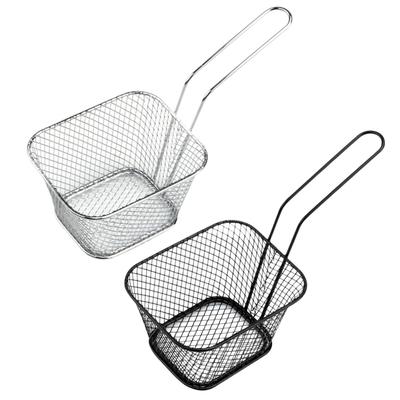 Stainless Steel Mesh Strainer Spoon Frying Basket Hot Pot Strainer Frying Filter Basket For Cooking Rinsing Straining Draining