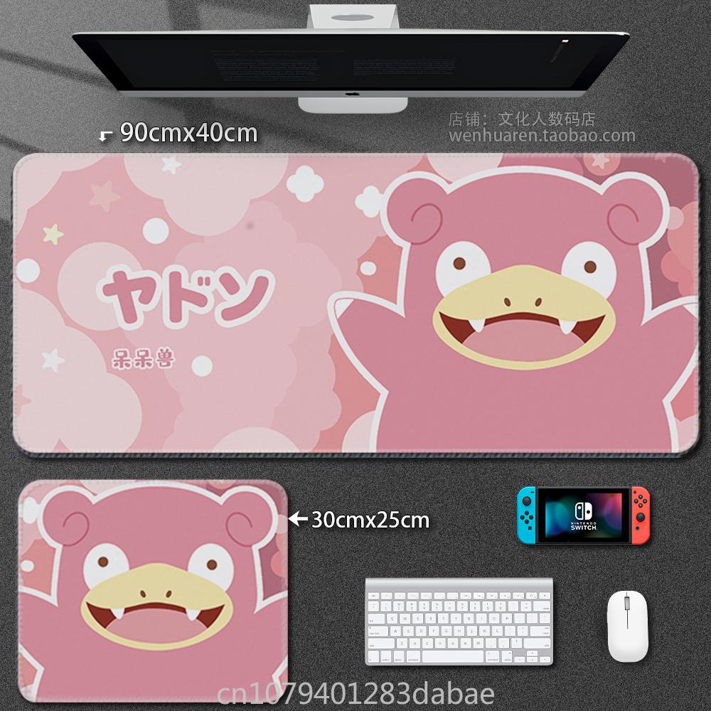 Quality Leather Pikachu Mouse Pad Pokémon Keyboard Pad Student Learning Writing Table Mat Waterproof Oil Resistant Tablecloth