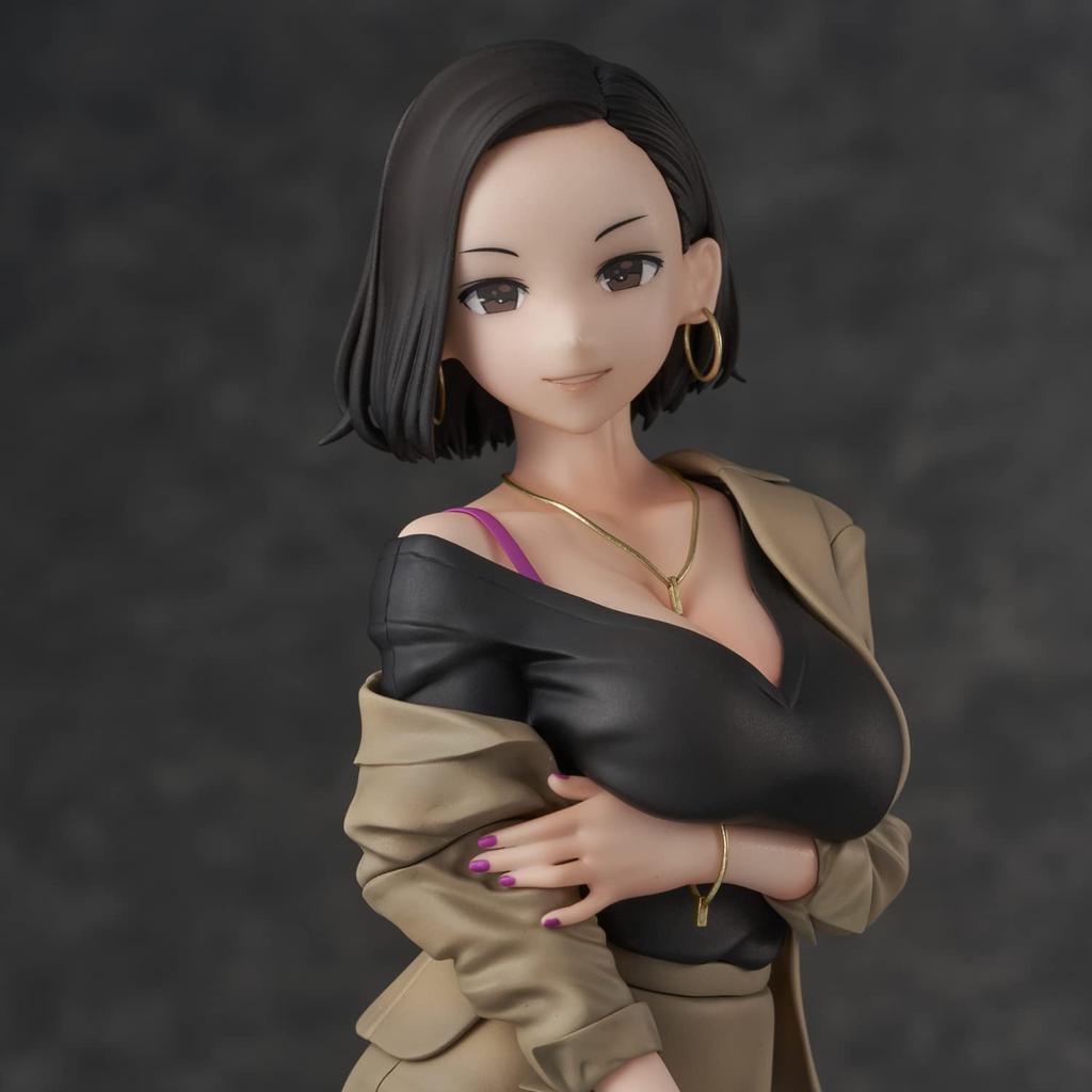 Union Creative Senpai PVC ABS Painted Complete Figure "Ganbare Synchronization-chan" Non-scale &