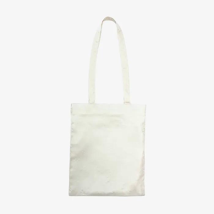 Pure Jacquard Eco Bag_ivory