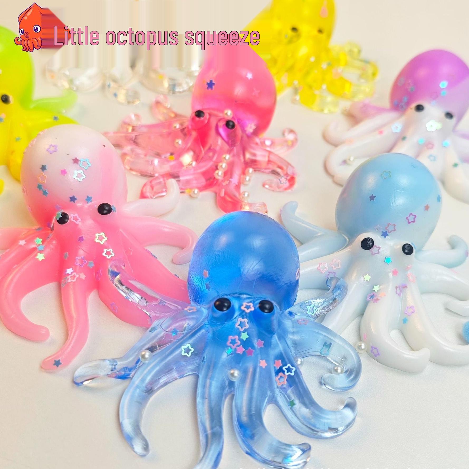 

Realistic Octopus Stress Relief Toy - Super Soft, Slow Rebound, Cute Design