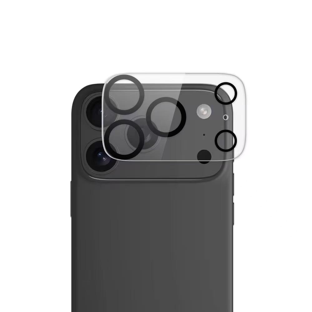 

For iPhone 17 Pro Max Camera Lens Protector WANLONFENG HD Clear Silk Printing Lens Film with Cleaning Cloth Transparent