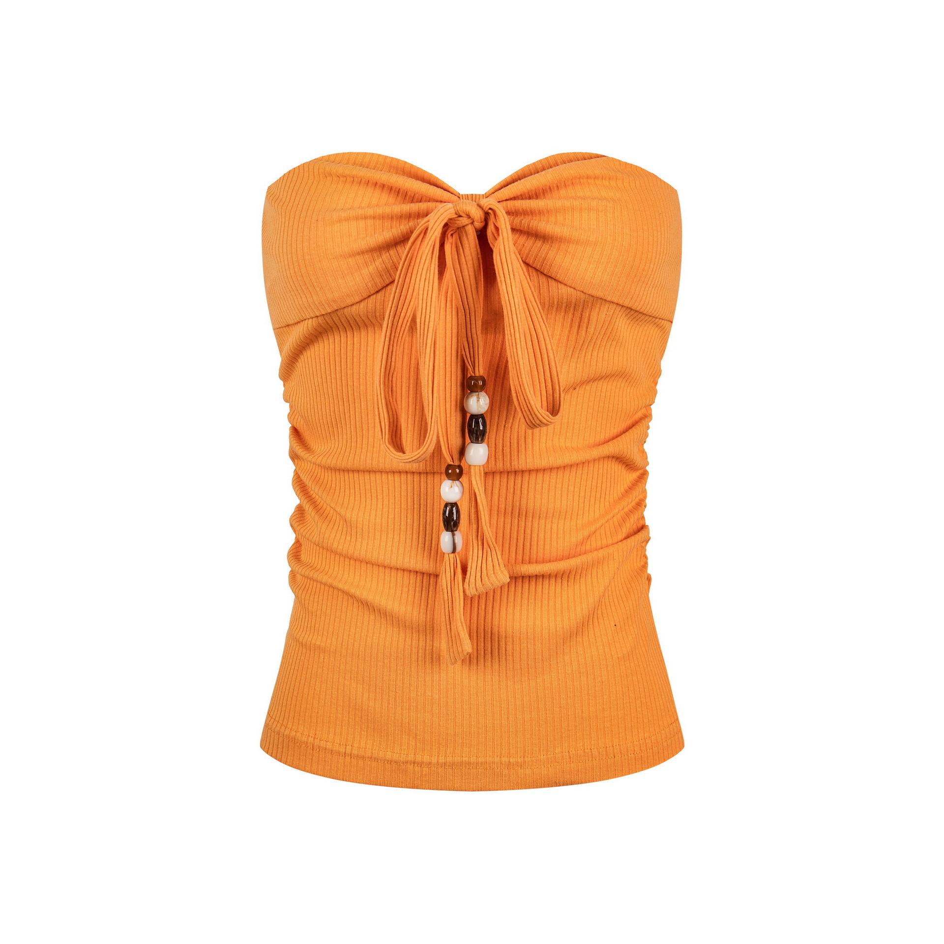 Summer  26: American Spicy Girl Design Tank Top for Women Medium оранжевый