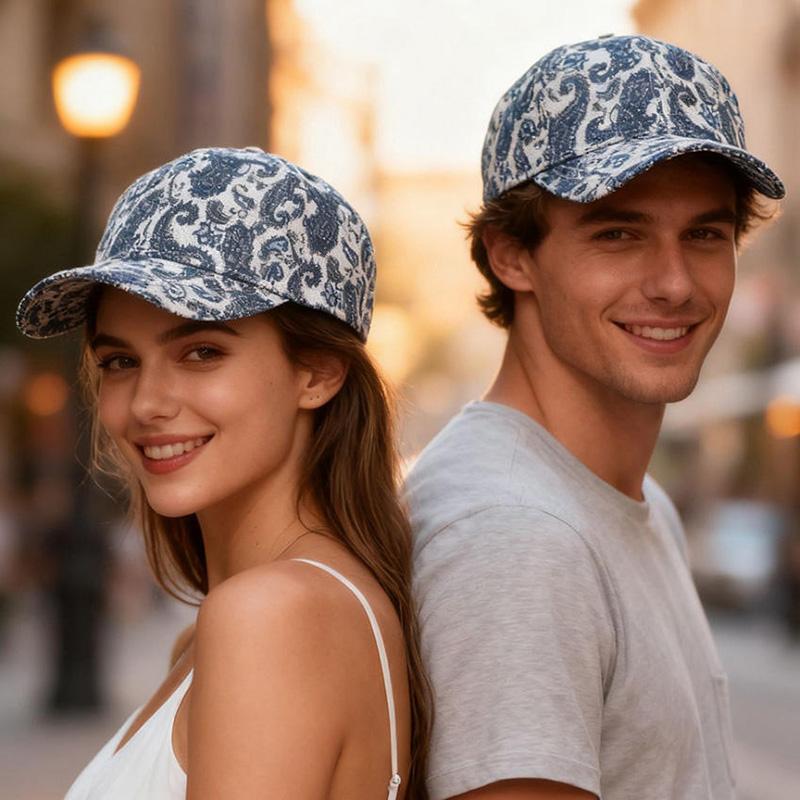 Retro Totem Graffiti Ethnic Style Print Baseball Cap Outdoor Sunscreen Duckbill Hat Fashion Sports Sun Protection Cap