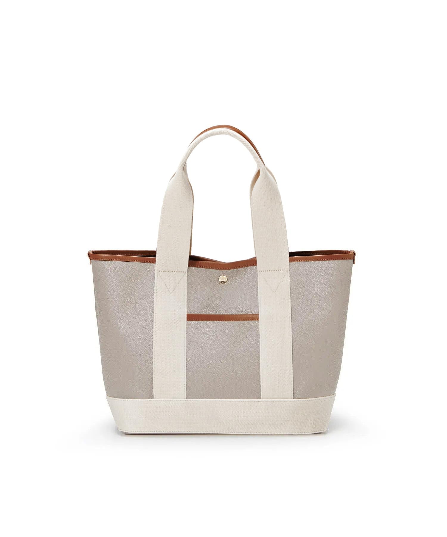 

SCOTCH GRAIN Long Handle Tote Bag L 503080108200 Light Gray [TOPKAPI] Women s