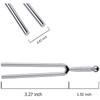 1PC Portable Rubber Therapeutics Tuning Fork Healing Activator Tuning Fork Activator Harmonious Tone Fork Accessory