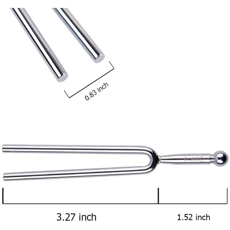 1PC Portable Rubber Therapeutics Tuning Fork Healing Activator Tuning Fork Activator Harmonious Tone Fork Accessory