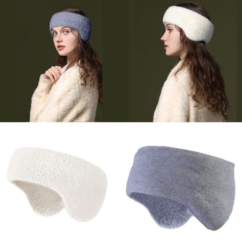 Weiches und warmes Stirnband Plüsch-Ohrenwärmer für Winter-Outdoor-Aktivitäten Halten Sie warm bei kaltem Wetter für Halloween