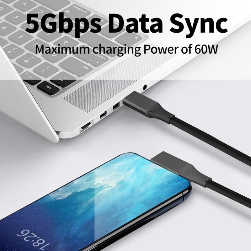 USB or Type-C To USB C Cable Data Transfer Cord Line for VR Headset and Gaming PC for Oculus Quest 2