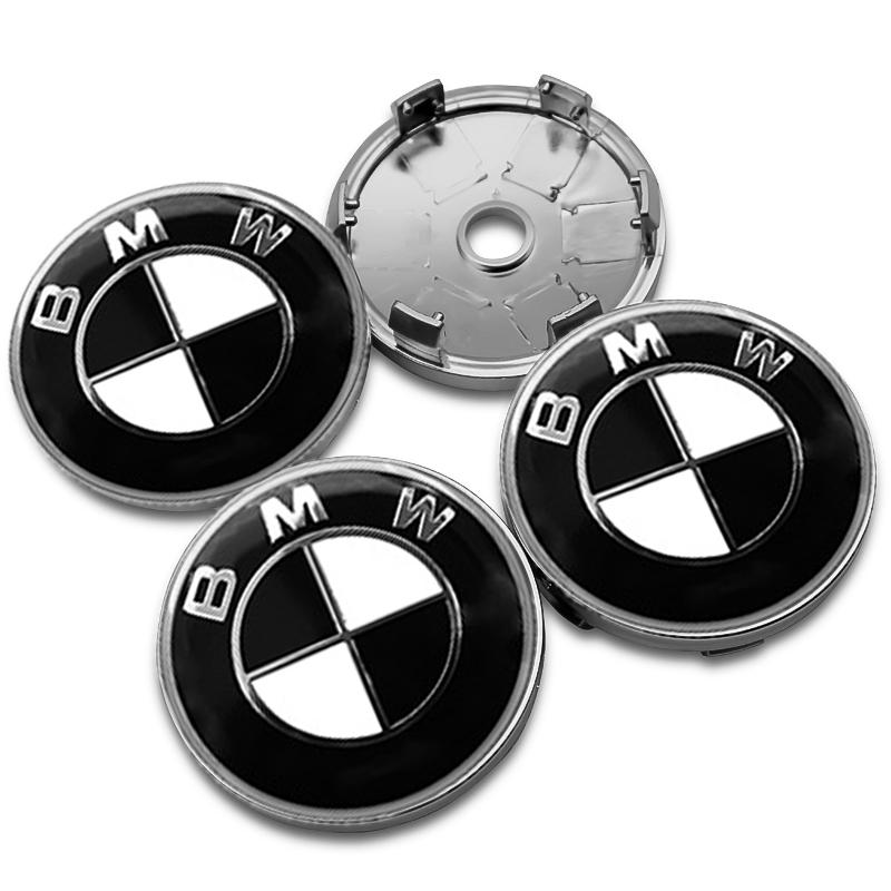 4Pc 56mm+60mm Car Logo Wheel Center Cap Emblem For BMW M Performance E46 E90 E60 F10 E39 F30 E36 F20 E87 E90 E70 Hub Cover Badge