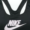 Nike Medium Support Solid Color Fitted Sports Tank Top Women tops Black CN5263-010