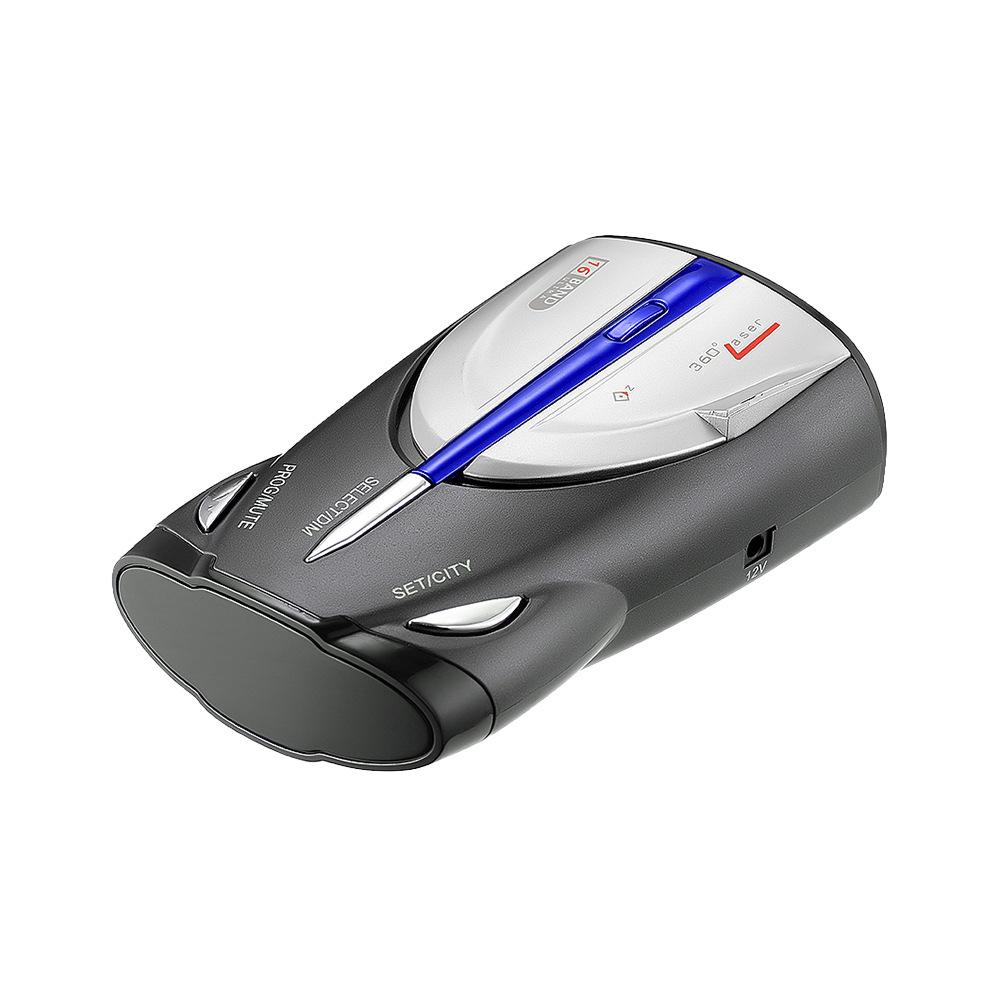 

Car Radar Detector – High-Precision Speed Alert, Mobile Camera Detection, Multi-Language Support (Chinese/English/Russian) Standard Edition синій