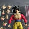 Dragon Ball Z Son Goku Figure SHF S.H.Figuarts Ssj4 Super Saiyan 4 Untamed Power Action Figures Model Toys Birthday Gifts