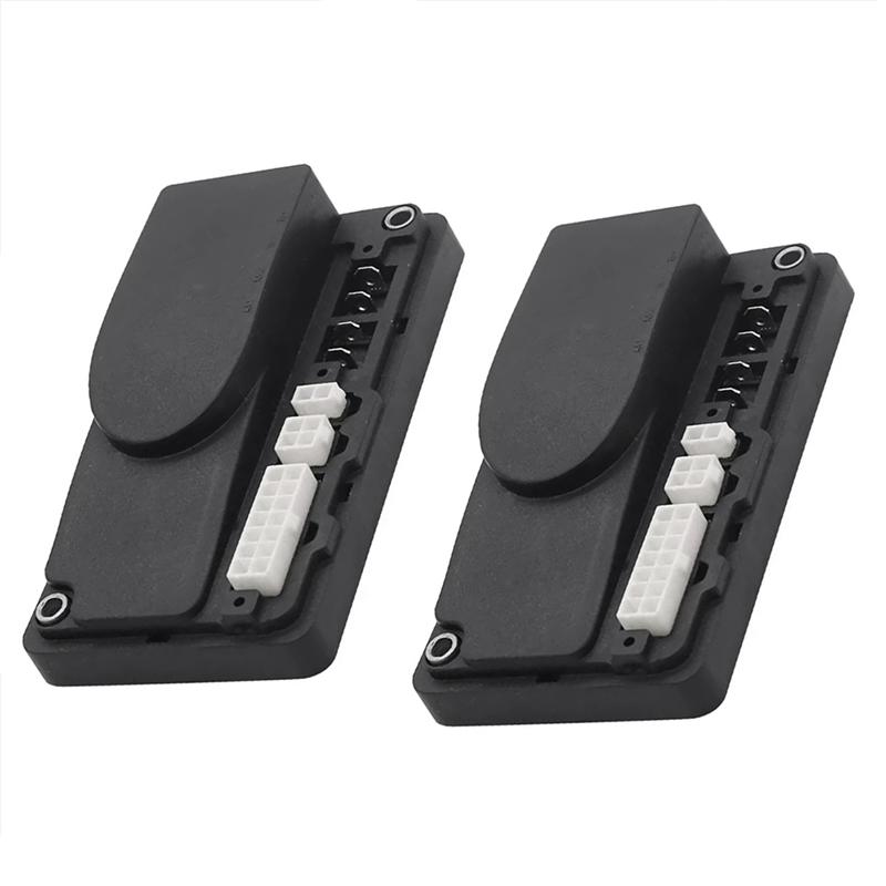 2Pcs 24V 90A Drive Motor Controller Brush Permanent Magnetism Motor Controller For Curtis Golf Cart 1212P-2502 CL7011418 nero