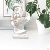 Couple Statue Abstract Ornament Crafts Sculpture Resin for Wedding Room